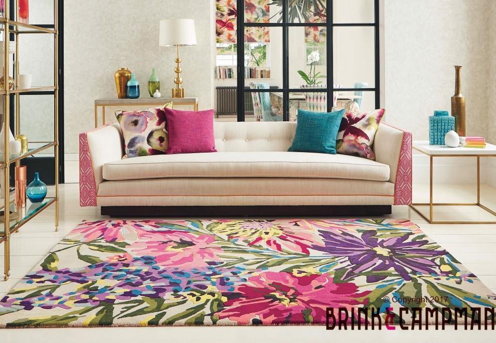 Harlequin Floreale Fuschsia (44905) - The Rug Loft rugs ireland