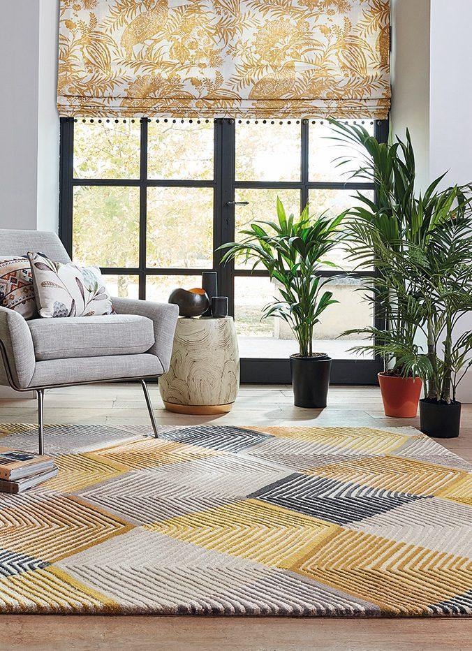 Harlequin Rythm Saffron (40906) - The Rug Loft rugs ireland